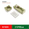 Sofá de Esquina para Exteriores Combinación de Sofá de Ratán Silla de Ratán para Sala de Estar Individual Triple Doble Muebles para Patio Exterior tipo Ratán