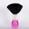 Escova de Cortar Cabelo Transfronteiriça, Escova de Varrer Cabelo, Escova de Modelar Cabelo, Escova de Limpeza para Corte de Cabelo de Salão, Em Estoque para Atacado, Cor Transparente