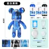 Adornos creativos hechos a mano para jugar DIY para niños, oso violento hecho a mano, traje de pintura acrílica, suministro para puesto, juguetes para graffiti