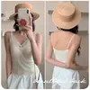Hermosa Lencería sin Espalda para Mujer, Camisola Sujetador Sexy Frances de Encaje sin Costuras, Estilo Delgado, Se Puede Usar por Fuera, Nuevo Modelo Primavera/Verano