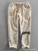 Pantalones de AliExpress de Venta Caliente Transfronterizos Sueltos Casuales Comercio Exterior Europeo y Americano Rectos Impresión 3D Cintura Alta Pierna Ancha