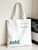 Bolso de Hombro con Cremallera para Cartas de Gran Capacidad, Bolso de Lona para Mujer, Retro Literario Simple, Bolso Tote para Estudiante, Viajero, Cruzado