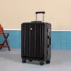 [Wow Personalizado] Maleta de Apertura Frontal con Marco de Aluminio, Maleta de Cabina Fuerte y Duradera de Gran Capacidad para Estudiantes Mujeres