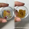 Pegatinas para Teléfono con Contenido de Oro de Dibujos Animados de Doraemon Hello Kitty Crayon Shin-Chan Pegatinas para Teléfono de Sanrio Regalos para Eventos