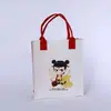 Bolsa de fieltro tipo tote, bolso de mano, bolsa de compras para eventos del Festival de Medio Otoño, bolsa de fieltro, bolsa de regalo bancaria