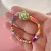Pulseira de contas com tema de princesa de desenho animado fofa e charmosa, pulseira de joias infantis femininas em cores doces, atacado