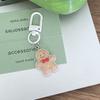 Chaveiro de Natal desenho animado fofo pingente de presente de Natal pingente de mochila diy presente de jardim de infância atacado