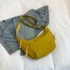 Estilo Japonês Fashion Commuter Grande Capacidade Ombro Crossbody Bolsa Feminina Nova Sacola All-match Estilo Coreano Axilas Dumpling Bag