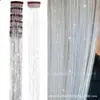 Lentejuela de alambre dorado láser para el cabello Amazon nuevo clip de alambre metálico europeo y americano para el cabello fiesta peluca
