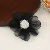 Flores Artificiales de Tela Más Vendidas Flores Artificiales Hechas a Mano DIY Accesorios de Flor para Ropa y Zapatos Accesorios para el Cabello con Cuentas Accesorios