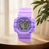 Relojes Nuevos para Estudiantes 2024 Hombres y Mujeres Cuadrados Multifuncionales Electrónicos Luminosos Fabricante Venta al por Mayor Relojes de Moda para Estudiantes