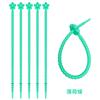 25cm Lanyard de Silicone Colorido para Doces com Florzinha Chaveiro Acessórios DIY Acessórios de Chaveiro com Contas Tira de Amarração para Roupas