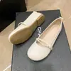 Nuevos Zapatos Planos Bajos Estilo Hada Verano 2025 Adecuados para Combinar con Faldas Pequeñas, Zapatos Tipo Gorro Estilo Suave para Mujer