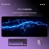 Alfombrilla de Ratón Extra Grande Lightning Esports para Hombres, Alfombrilla Gruesa Antideslizante para Teclado y Escritorio, Personalizable, Directo de Fábrica