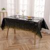 Mantel de plástico de estilo europeo para el hogar, desechable, lindo, suministros para decoración de ambiente, una variedad de suministros para decoración de ambiente con estampado de moda
