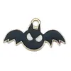 Transfronterizo 125 Goteo de aceite Fantasma de Halloween Calavera Murciélago Muerte Colgante DIY Pulsera Llavero Colgante de Joyería