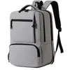 Mochila expandible para viajes de negocios transfronterizos, con gran capacidad, compartimentos separados para artículos húmedos y secos, y soporte ergonómico para la espalda, adecuada para viajes de negocios y desplazamientos diarios, y diseñada para llevar un portátil
