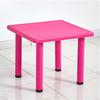 Mesa y silla de jardín de infantes de plástico para el hogar, educación temprana, entrenamiento para bebés, mesa de aprendizaje individual, mesa cuadrada engrosada, mesa cuadrada para niños