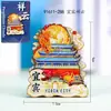 Imanes de Nevera de Madera de Yibin Culturales y Creativos Tendencia Nacional Atracciones Turísticas Sichuan Jiuzhaigou Imanes de Nevera de Madera Venta al por Mayor