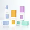 Tapa con Hebilla Cuadrada Botella de Spray Fijador de Niebla Fina Botella de Relleno de Spray Hidratante PET 80ml Botella de Plástico Vacía para Tónico Personalizado