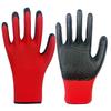 Guantes de Seguridad de Nitrilo N518 Nylon Caucho de Nitrilo Recubierto Resistentes al Desgaste Neutros Lisos Guantes de Trabajo para Obra