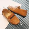 2026 Novo Estilo Sapatos de Pano Slip-On para Meninos, Mocassins Infantis de Primavera, Outono e Verão, Tênis Estilo Coreano, Sapatos Casuais para Meninos