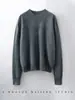 Suéter de Punto Suave y Agradable para la Piel, Capa Base Cálida de Lana Polar Sin Costuras para Otoño e Invierno, Manga Larga, Cuello Alto