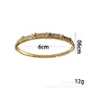 Pulseras Transfronterizas Incrustadas de Diamantes, Accesorios de Moda Frescos y Populares, Pulseras de Joyería de Comercio Exterior, Joyería de Mano Simple de Alta Gama Europea y Americana para Mujeres