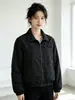 2026 Moda casual estilo coreano versátil elegante jaqueta curta com forro de fleece outono e inverno novo top solto personalizado