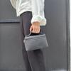 Bolso de mano tipo lonchera de cuero genuino, estilo coreano, de moda urbana, con capa superior de piel de vaca, tipo sobre ...