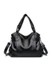 Bolso de Mano de Mujer Retro de Alta Gama Transfronterizo, Bolso de Hombro, Bolso Cruzado, Versátil y Moderno, Gran Capacidad, Bolso de Mamá de Cuero Suave