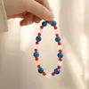 Pulsera de Kyanita Azul Transparente de Tres Colores Ojo de Tigre Amarillo Ágata Roja Exquisita Versátil Para el Trabajo Pulsera de Gama Alta Venta al por Mayor
