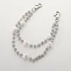 Nueva Cadena de Cintura de Mezclilla Transfronteriza Seis Filas de Diamantes de Arcilla de Alta Calidad Incrustados Cadena para Pantalones de Billar Mini Cadena Corporal Joyería Hecha a Mano