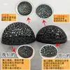 Escondite Pequeño para Peces, Camarón de Concha Negra, Cangrejo, Guppy, Peces Juveniles, Nido para Cría de Alevines, Decoración de Acuario con Cavidades de Panal