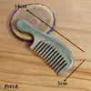 Pente de Madeira Maciça Sandália Verde com Pontos de Madeira Dentado Largo Dente Fino Pente Artesanato com Letras para Casa Meninas Penteado Alisamento de Cabelo Presente Pente de Madeira Atacado