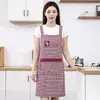 Delantal de tirantes de algodón a cuadros duradero con bolsillos grandes para trabajar y cocinar, ropa de trabajo a prueba de polvo y resistente a las manchas, cómodo y transpirable