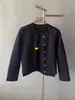 Novo Estilo Outono Feminino Gola Redonda Pulôver Design Coreano Falso Duas Peças Camisola Cardigan Camisa de Manga Curta Longa Top