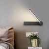 Lámpara de Pared de Noche para Dormitorio Escandinavo Moderna Simple Giratoria Led Creativa Lámpara de Pared para Habitación Cálida Lámpara de Pared para Pasillo