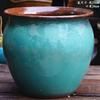 Vaso Grande de Terracota Feito à Mão, Vaso de Cerâmica Rústica de Grande Diâmetro para Suculentas e Flores, Vaso de Cerâmica para Plantas Suculentas com Formato de Tronco Velho