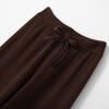 Pantalones de Punto para Mujer en Primavera, Otoño e Invierno, Suaves y Cerosos a Rayas, Aspecto Adelgazante, Cintura Alta, Pierna Recta, Drapeados, Pantalones Largos de Pierna Ancha hasta el Suelo