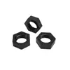 Ventas Directas de Fábrica Longran Tuerca Hexagonal de Plástico Tuerca Transparente de PC Tuerca de Nylon Aislada Engrosada