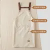 2026 Nuevo Delantal de Cocina Doméstico Estilo Japonés, Súper Impermeable y Resistente al Aceite, Delantal de Cocina de Verano para Mujer Ropa de Trabajo