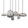 Lámparas decorativas Aubo estilo nórdico moderno minimalista para sala de estar, comedor, bar, mesita de noche, estilo industrial, colgante de vidrio de una sola cabeza creativa