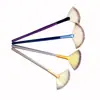 Pincel de Maquiagem Único, Pincel Grande/Pequeno em Leque Cirúrgico, Cabelo Persa Tricolor, Fornecimento Direto do Fabricante para Aplicar Maquiagem