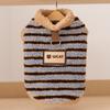Roupas para Cachorro Outono e Inverno Novo Acolchoado de Algodão Bolso Tração Quatro Pernas Roupa de Algodão Quente para Cães Pequenos e Médios Teddy Roupa de Pet