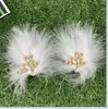 Horquilla de plumas estilo Sen con forma de mariposa, estilo Super Hada Mao Mao, con clip lateral para niña, estilo japonés, bonitos accesorios para el cabello estilo Han antiguo.