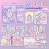 Nuevo Libro de Pegatinas de Juego de Disfraces para Niñas Xinmo, Pegatinas Energéticas de Maquillaje de Princesa para que Jueguen las Niñas Pequeñas
