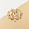Diy antigo novo liga oca duplo fênix nuvem auspiciosa fechadura antiga hanfu cheongsam grinalda tudo fechadura palácio anel item
