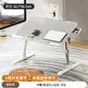 Mesa pequeña plegable y ajustable para usar en la cama, con escritorio giratorio, adecuada como escritorio para computadora, mesa de estudio para estudiantes o mesa para ventana de rincón.