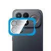 Adecuado para película de cámara POCO F9 Ultra con anillo de vidrio negro con estampado de seda antirreflectante integrado, película de lente de posicionamiento F9 Pro